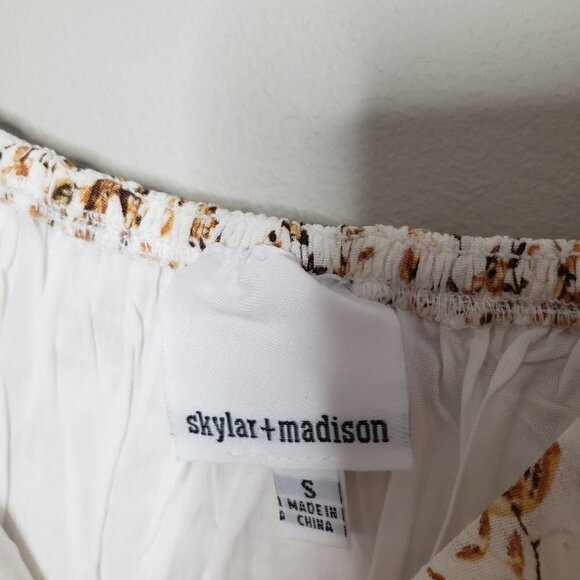 SKYLAR MADISON Telluride Autumn Foliage Floral Mini Dress - Picture 3 of 8